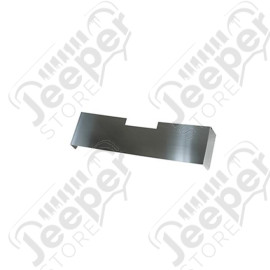 Frame Cover, Front, Stainless Steel; 76-86 Jeep CJ