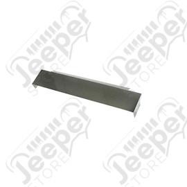 Frame Cover, Front, Stainless Steel; 87-95 Jeep Wrangler YJ