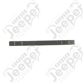 Frame Crossmember Cover, Rear, Stainless Steel; 76-86 Jeep CJ