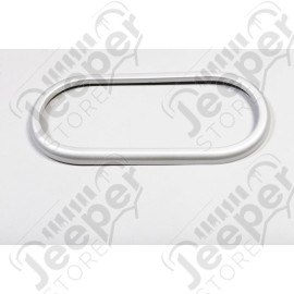 Transmission Shifter Trim, Brushed Silver, Automatic; 07-10 Wrangler