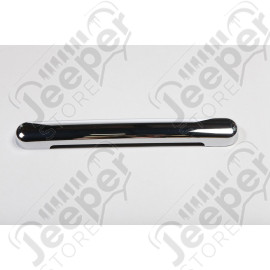 Grab Bar Trim, Interior, Chrome; 07-10 Jeep Wrangler JK