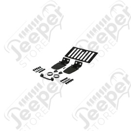 Hood Kit, Black; 98-06 Jeep Wrangler TJ