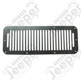 Cowl Vent Cover, Black; 76-95 Jeep CJ/Wrangler YJ