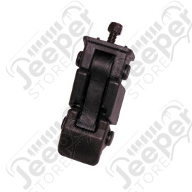 Hood Catch and Bracket; 97-06 Jeep Wrangler TJ