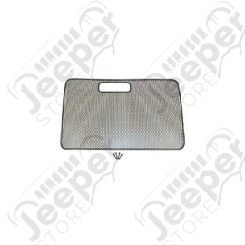 Grille Screen, Black; 97-06 Jeep Wrangler TJ