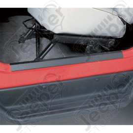 Door Entry Guard Kit, Black; 97-06 Jeep Wrangler TJ