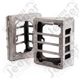 Elite Guard Kit, Tail Light, Raw; 07-18 Jeep Wrangler JK