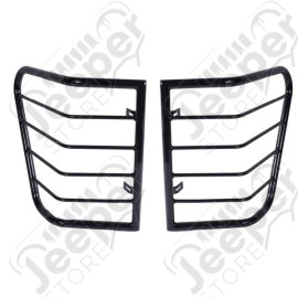 Euro Guard Kit, Tail Light, Black; 05-08 Jeep Grand Cherokee WK