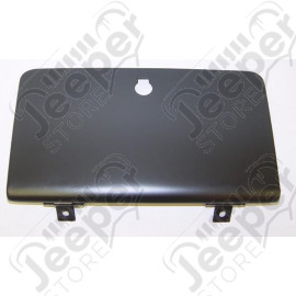 Glove Box Door, Black; 72-86 Jeep CJ