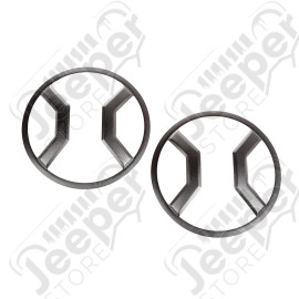 Kit 2 grilles de protection de phares avant pour Jeep Renegade BU - 11230.20