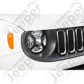 Kit 2 grilles de protection de phares avant pour Jeep Renegade BU - 11230.20