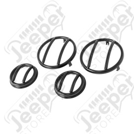 Euro Guard Kit, Turn Signal/Side Marker; 07-18 Jeep Wrangler JK