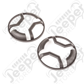Elite Euro Guard Kit, Fog Light; 07-18 Jeep Wrangler JK/JKU