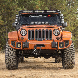 Elite Euro Guard Kit, Turn Signal/Fog Light; 07-18 Wrangler JK/JKU