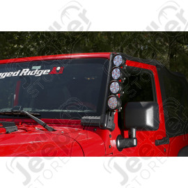 Elite Fast Track Mounting System, 50 inch Bar, 07-18 Jeep Wrangler JK