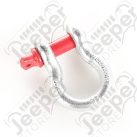 D-Ring Shackle, 3/4 inch, 9500 Lb, Galvanized