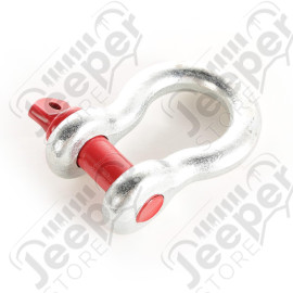 D-Ring Shackle, 7/8 inch, 13500 Lb, Galvanized