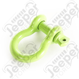 D-Ring Shackle, 3/4 inch, 9500 Lb, Green