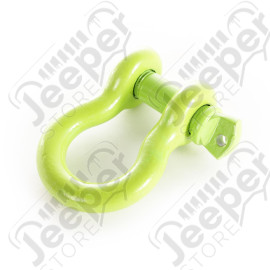 D-Ring Shackle, 7/8 inch, 13500 Lb, Green