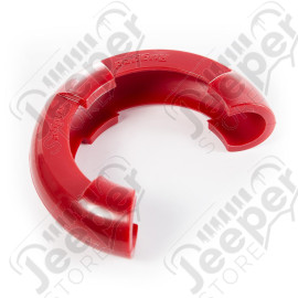 D-Ring Shackle Isolator Kit, Red Pair, 7/8 inch