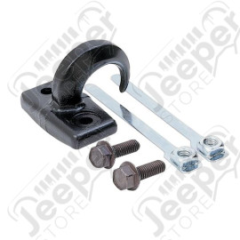 Tow Hook, Rear; 97-06 Jeep Wrangler TJ