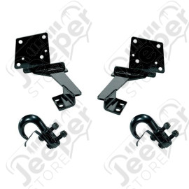 Tow Hook Kit, Front; 93-98 Grand Cherokee ZJ