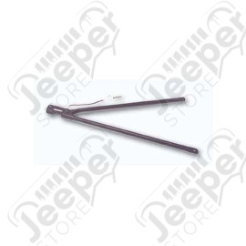 Deluxe Soft Top Spreader Bar; 87-95 Jeep Wrangler YJ