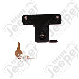 Hood Lock Kit; 07-18 Jeep Wrangler JK