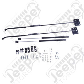 Kit de 2 vérins de capot moteur pour Jeep CJ5, CJ7, Wrangler YJ et TJ - 11252.50