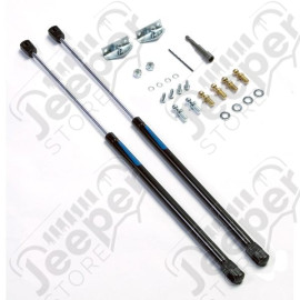 Hood Lift Support Kit; 07-18 Jeep Wrangler JK