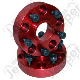 Wheel Spacer Kit, 1.25 Inch; 84-06 Jeep Wrangler/Cherokee/TJ