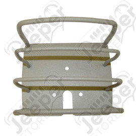 Euro Guard Kit, Tail Light, Titanium; 76-06 Jeep CJ/Wrangler YJ/TJ