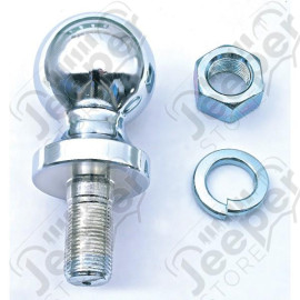 Trailer Hitch Ball, 2 Inch, Chrome