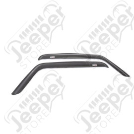 Window Rain Deflectors; 07-18 Jeep Wrangler JK
