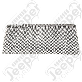 Grille Insert, Mesh, Black; 07-18 Jeep Wrangler JK