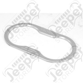 Cup Holder Trim, Billet Aluminum; 07-10 Jeep Wrangler JK