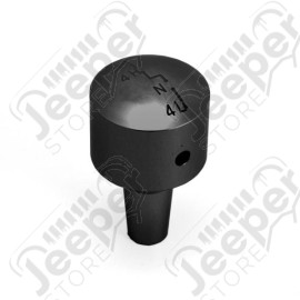 Transfer Case Shift Knob, Black; 07-18 Jeep Wrangler JK