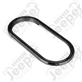 Transmission Shifter Trim, Black Billet Aluminum, Automatic; 07-10 JK