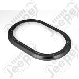 Transmission Shifter Trim, Black Billet Aluminum, Manual; 07-10 JK