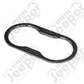Cup Holder Trim, Black Billet Aluminum; 07-10 Jeep Wrangler JK