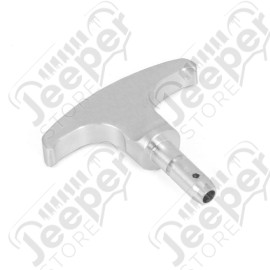 Engine Oil Dipstick Handle, Billet Aluminum; 97-11 Jeep Wrangler TJ/JK