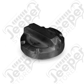 Oil Cap, Black Aluminum, 97-11 Jeep Wrangler