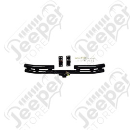 Double Tube Bumper, Rear, 3 Inch; 55-06 Jeep CJ/Wrangler YJ/TJ