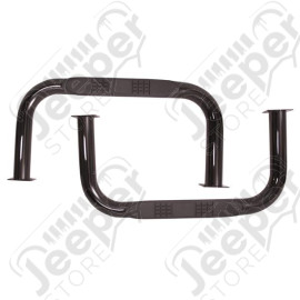 Nerf Bars, Black; 55-75 Jeep CJ5