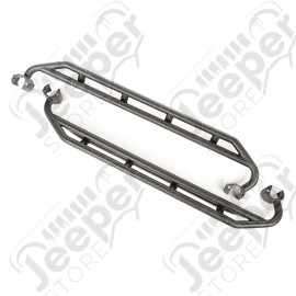RRC Side Armor Guard Kit; 07-18 Jeep Wrangler JKU