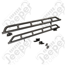 RRC Rocker Guards; 2018-20 Jeep Wrangler JL, 4 Door