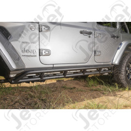 RRC Rocker Guards; 2018-20 Jeep Wrangler JL, 4 Door