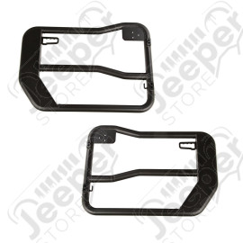Fortis Front Tube Doors; 18-20 Jeep JL / 2020 JT