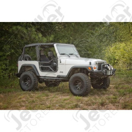 Tube Doors, Locking; 97-06 Jeep Wrangler TJ