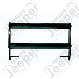 Brush Guard, Gloss Black; 97-06 Jeep Wrangler TJ